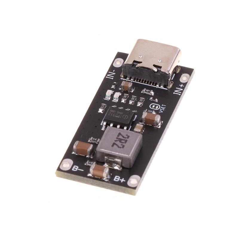 Type C 3A Polymer Ternary Lithium Battery Quick Fast Charging Board 5V To 4.2V