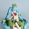 16CM Hatsune Miku Anime Figure Four leaf Grass Fairy Pretty Girl Action Figures Kawaii Girl Figurine PVC Collection Model Toys