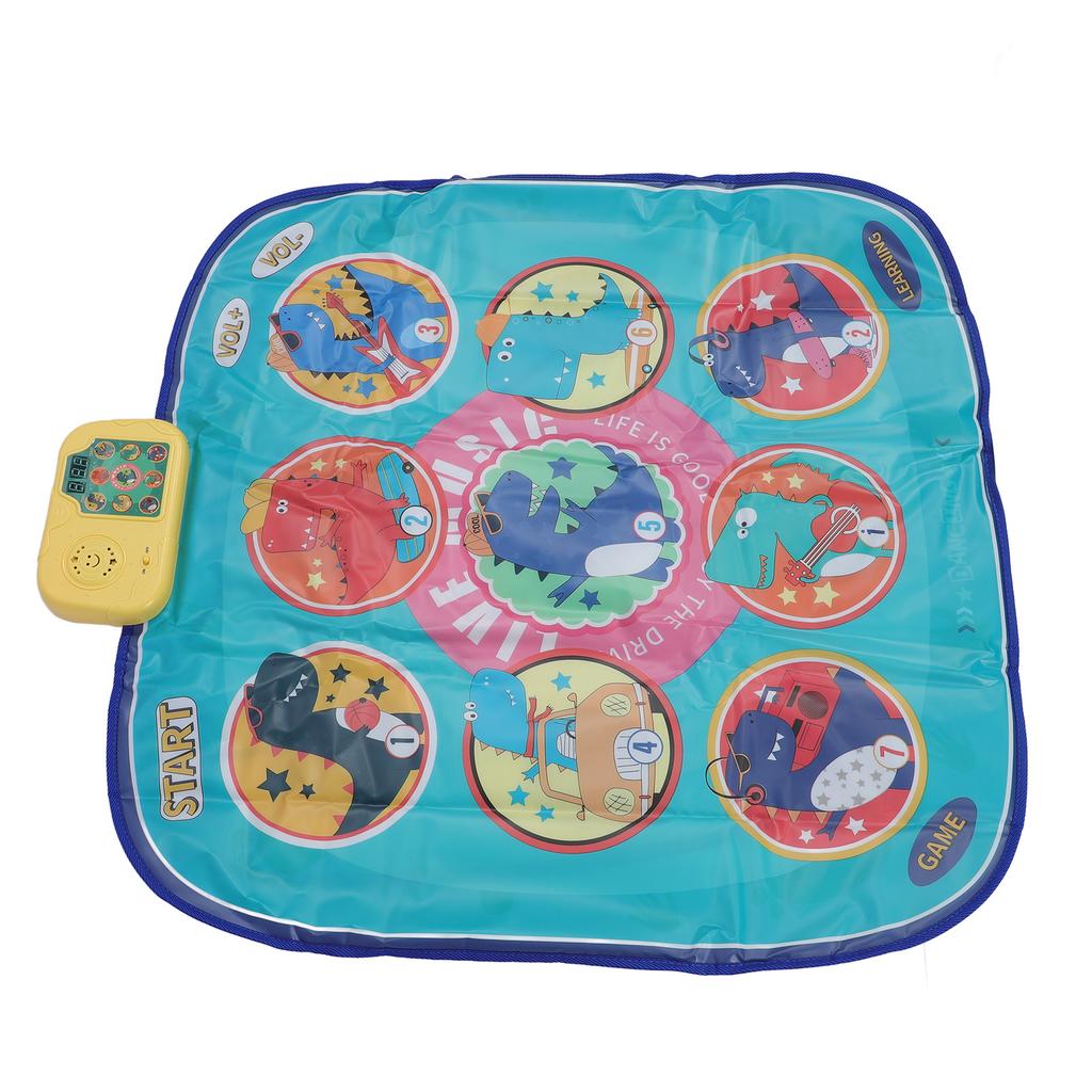 Children Electric Dance Mat Children Exercise Pedal Music Carpet Puzzle Fitness Scoring Interactive