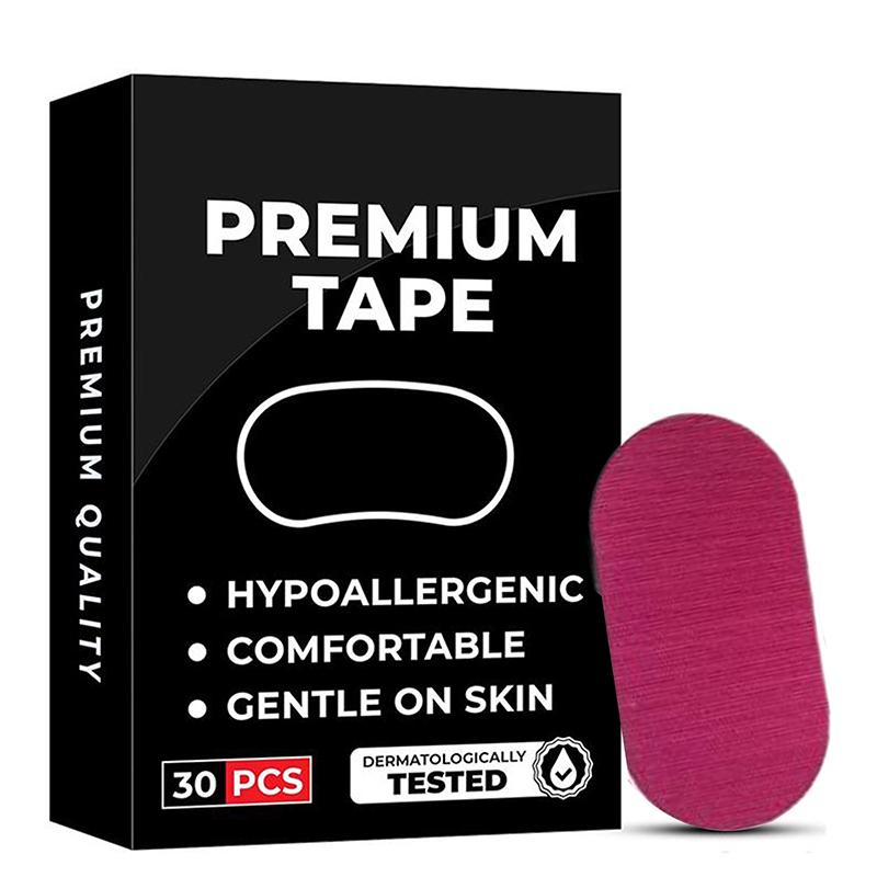 30Pcs Anti Snoring Sleep Mouth Tape Best Breathing Nasal Strips Medical Grade Improved Sleeping Keep Mouth Close Prevent Snoring