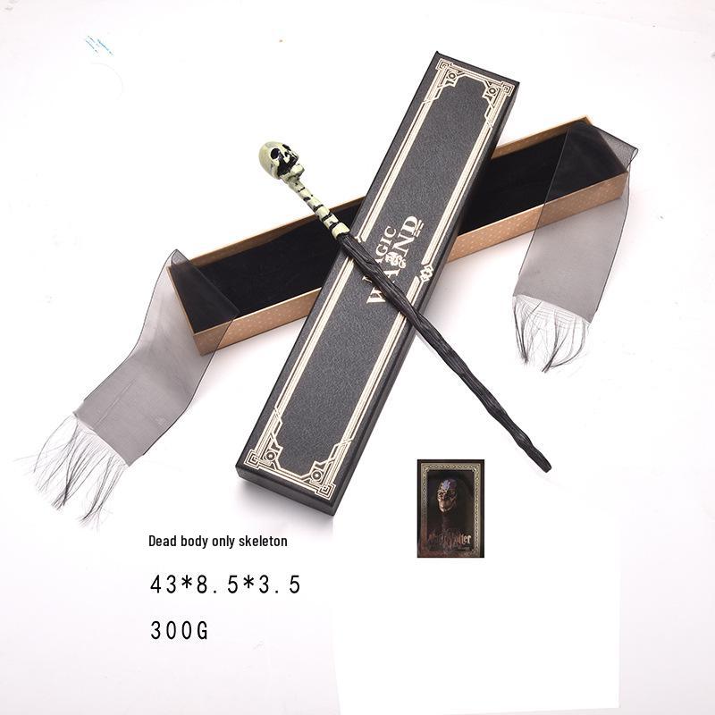 Exquisite Harry Potter Magic Wands: Hermione, Harry, Stainless Steel Core, Gift Box Included