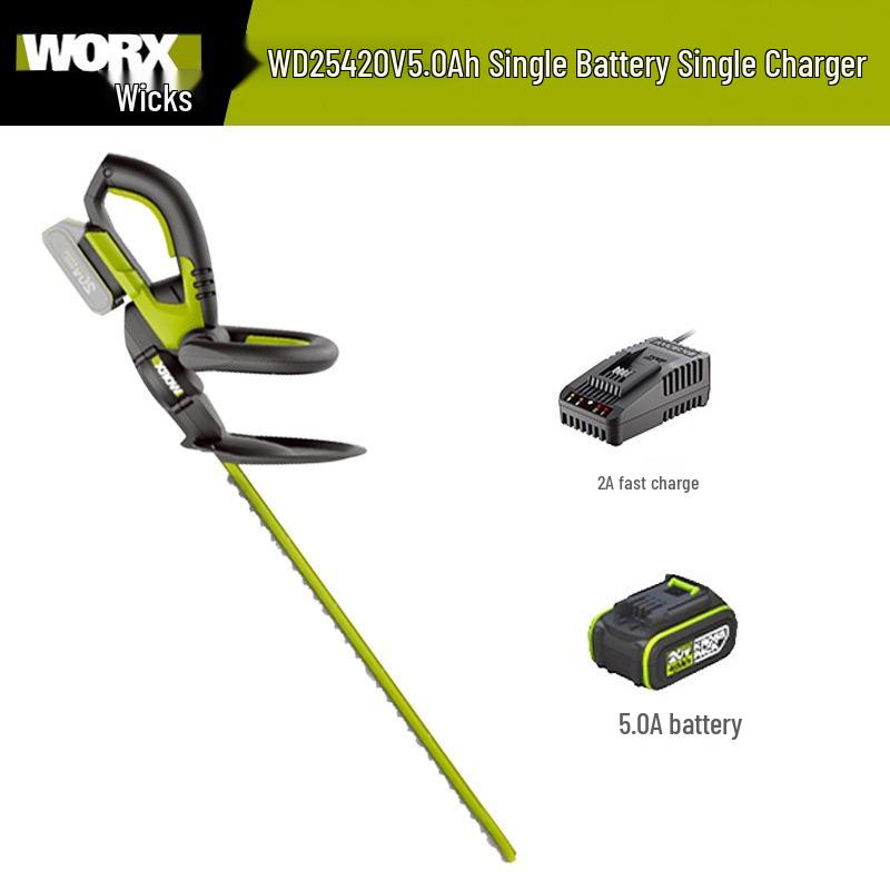 Беспроводные электрические садовые ножницы Wickes с литиевой батареей - Многофункциональные маленькие секаторы (Модель WD254)
