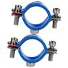 1 шт. Трубопроводная арматура Подвеска Трубодержатель Крепеж Скоба для трубы Кронштейн Новый Круглый Хомут для шланга