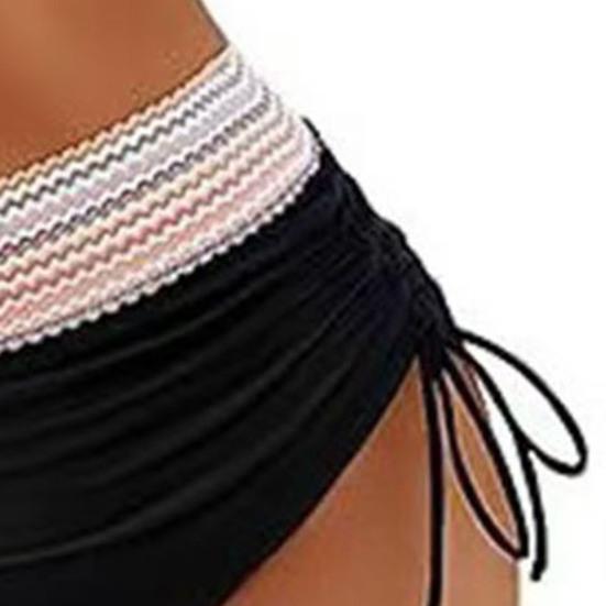 2 шт./комплект женский комплект бикини сексуальный глубокий V-образный вырез бюстгальтер для плавания высокая талия плавки комплект пэчворк цветной купальник