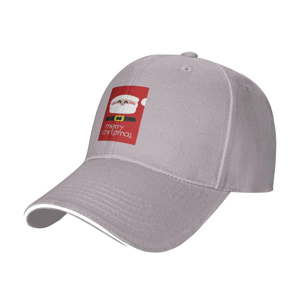 Merry Christmas Santa Claus Cap Fashion Casual Baseball Caps Adjustable Hat Hip Hop Summer Unisex Baseball Hats Customizable