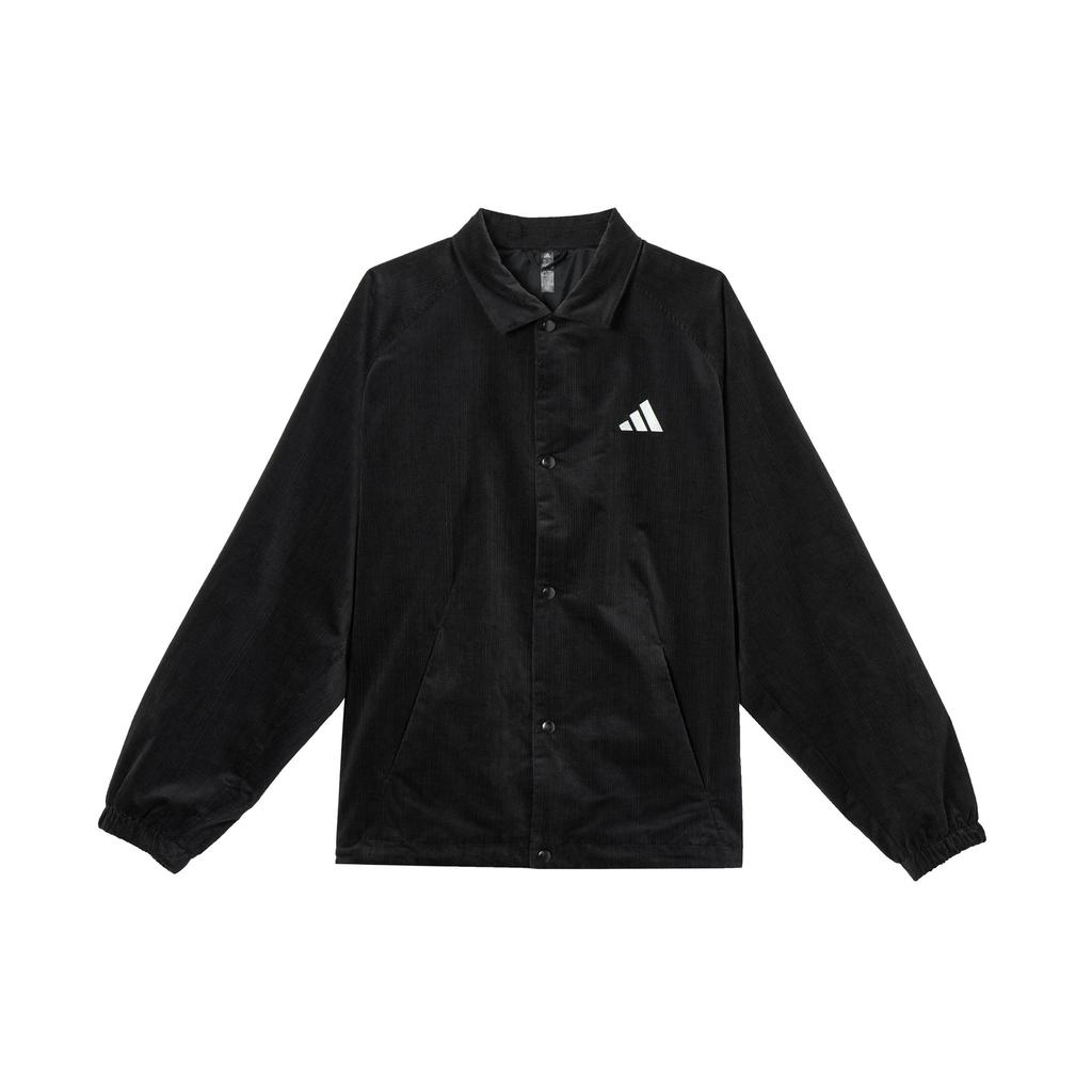 adidas Куртки Мужские Черные Лацканы Умеренные Другие KR0217