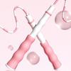 Workout School Game Non-Slip Handle Jumping Game Jump Ropes Soft Beaded Jump Rope Skipping Rope