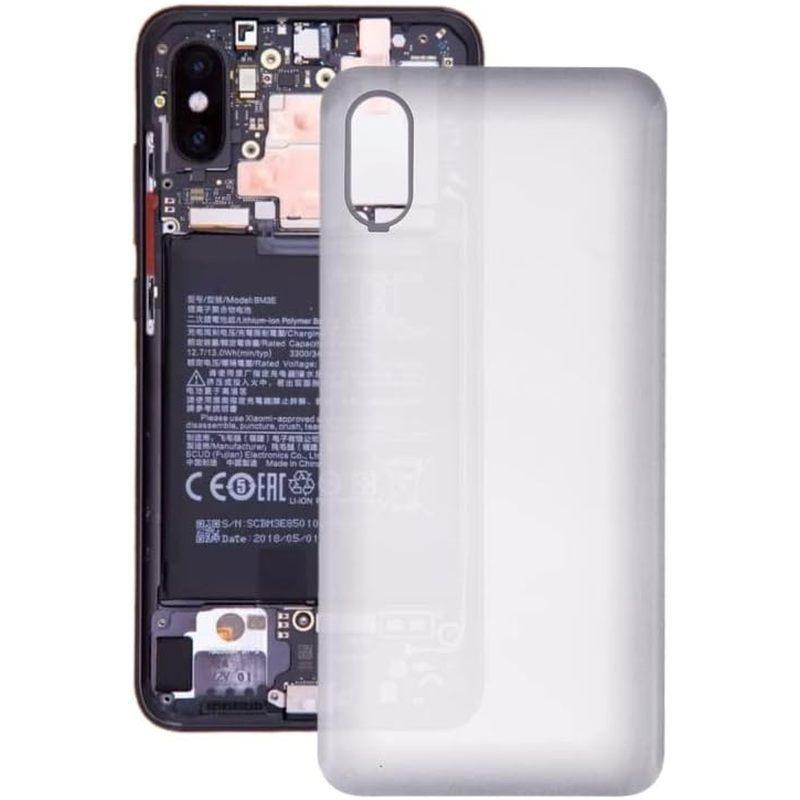 Parts Battery Back Cover for Xiaomi Mi 8 Explorer(Clear White)