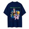 2026 Summer Oversized Pokemon Anime Graphic T Shirt Man Women Casual Cotton Short Sleeve Tee Top Y2k Streetwear Print Clothing