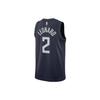 Nike Мужские баскетбольные майки Kawhi Leonard LA Clippers City Edition с цифровым принтом, темно-синие DX8505-420