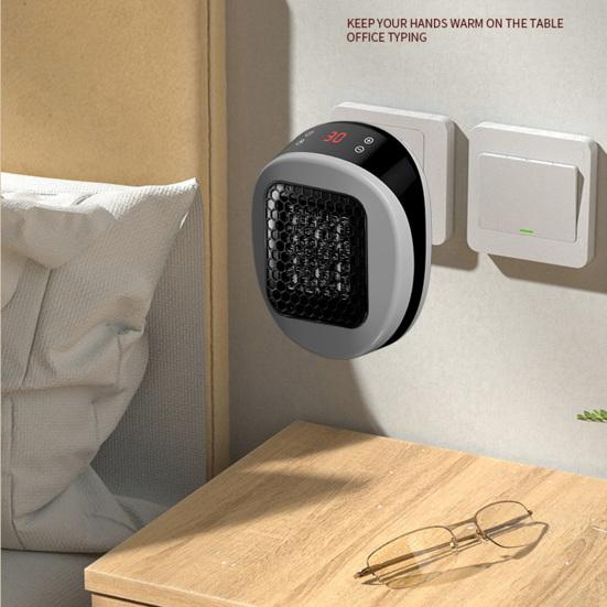 Настенный обогреватель с регулируемым термостатом и таймером Быстрый нагрев Электрические обогреватели