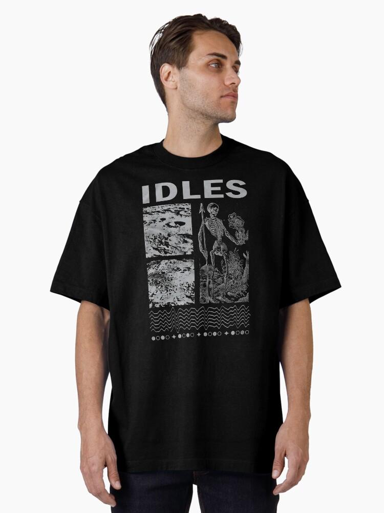 IDLES Пространственное Существо Оверсайз Футболка