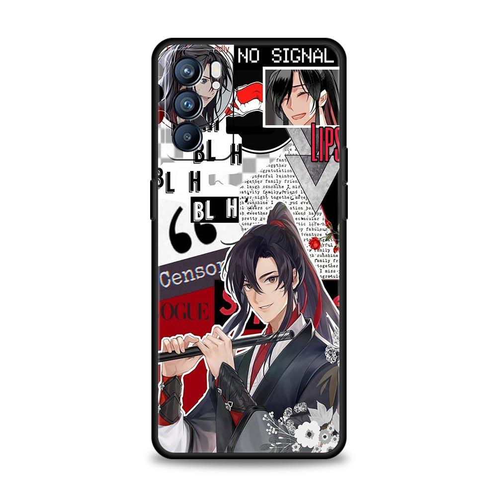 Чехол для телефона MDZS с аниме Mo Dao Zu Shi для Oppo Find X5 A54 A53 A52 A9 2020 A15 A95 A16 A76 A74 A12 Reno7 SE Reno6 Pro 5G