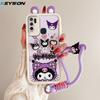 KEYSION Милый чехол с 3D-мультяшным изображением уха для VIVO Y50 Y30 с браслетом, мягкий силиконовый противоударный чехол для телефона VIVO Y30 Y50