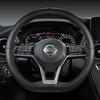 For Nissan Qashqai J10 J11 J12 2006~ Dualis Rogue Sport PU Leather Car Steering Wheel Cover Fast Shipping Auto Accessories