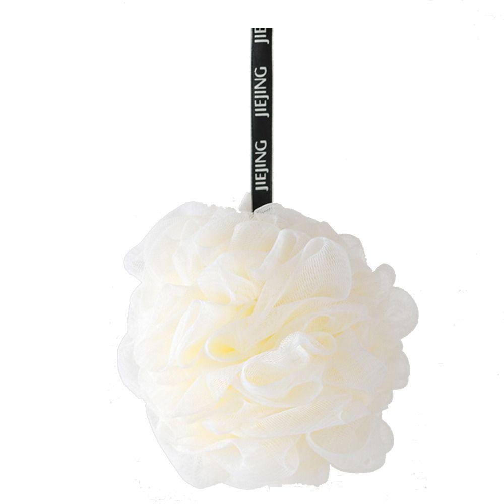 Сетчатый шарик-губка для ванны, не рассеивающийся сетчатый шарик для душа, прочный шарик для душа, удаляющий грязь