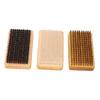3pcs Ski Snowboard Waxing Brush Kit High Efficiency Brass Horsehair Nylon Brush for Polishing