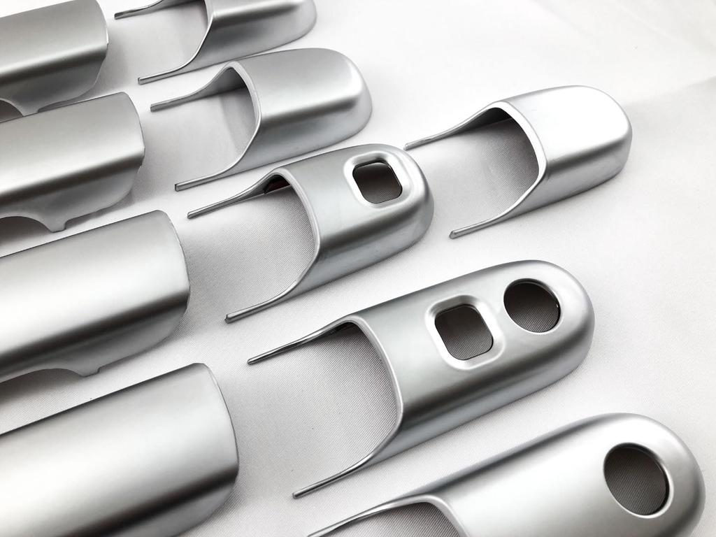 BRIGHTZ Door Handle Cover Satin Silver for Hustler Compatible with MR and 40 Models Knob, Plated, MR31S/MR41S [DHC-NOBU-501] MR31, MR41, R31, R41, 31,