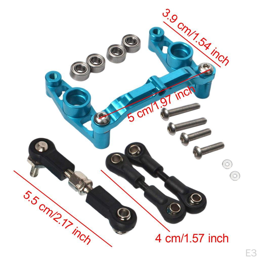 RC Car Steering Set for TT02 TT02B 1:10 Scale Flat