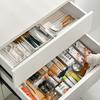 Makeup Storage Drawer Organizer Plastic Kitchen Storage Box New Drawer Divider Tray  Home Use