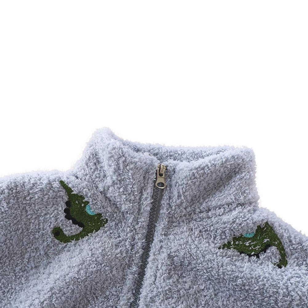 Children's Spring and Fall Lapel Padded Warm Cute Jacket