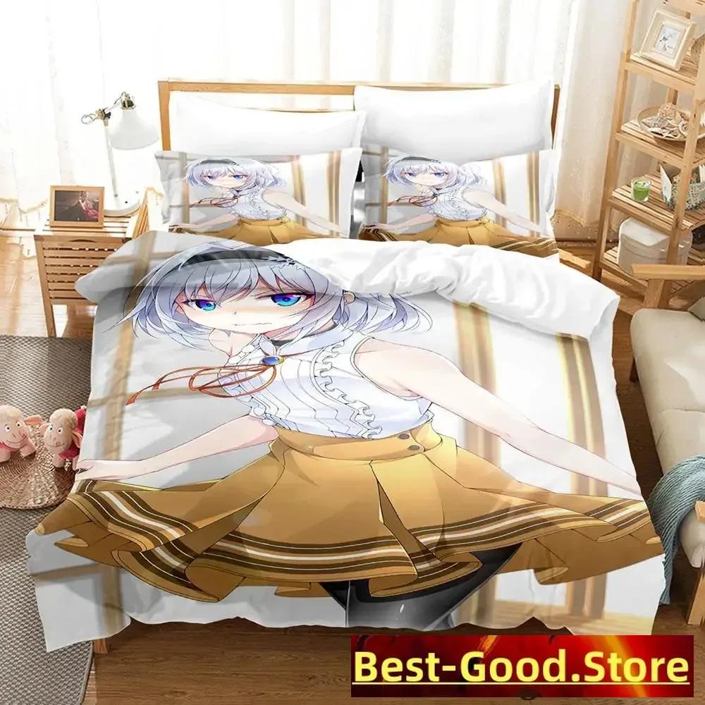 Работа Рюо никогда не заканчивается! Комплект постельного белья Single Twin Full Queen King Size Bed Set Adult Kid Bedroom Duvetcover Sets Anime
