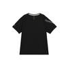 Anta Comfortable Versatile Breathable Sports Short Sleeve T-Shirt Men Tops Basic-Black 152425103-4