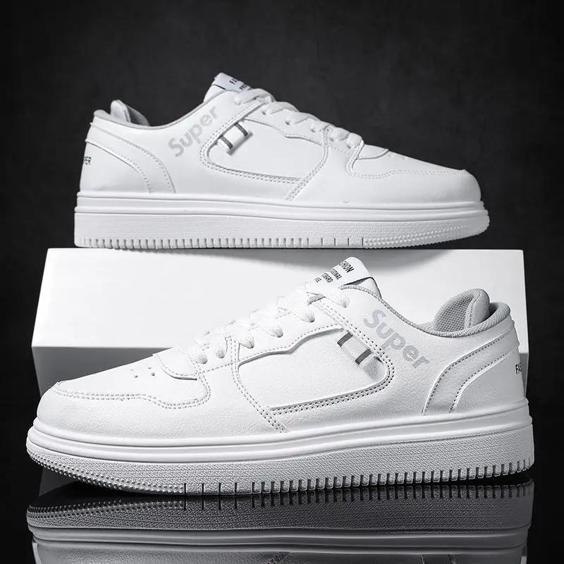 Мода Мода Платформа Мужские Повседневные Кроссовки Уличные Белые Беговые Кроссовки Дышащие Мужские Спортивные Кроссовки Легкие Кроссовки для Ходьбы
