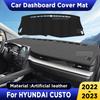 Для HYUNDAI CUSTO   Коврик на приборную панель автомобиля, Защита от солнца на панель, Анти-УФ коврик, Искусственная кожа, Солнцезащитные аксессуары
