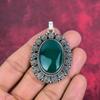 Green Onyx Pendant, 925 Solid Sterling Silver Gemstone Jewelry, Handmade Pendant, For Mother Day