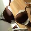 New retro lace-edged underwear women's small breasts gather, sexy seamless bra shows large breasts, anti-sagging bra