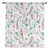 Sea Life Starfish Watercolor Sheer Curtains for Living Room Decoration Window Curtains for Kitchen Tulle Voile Organza Curtains