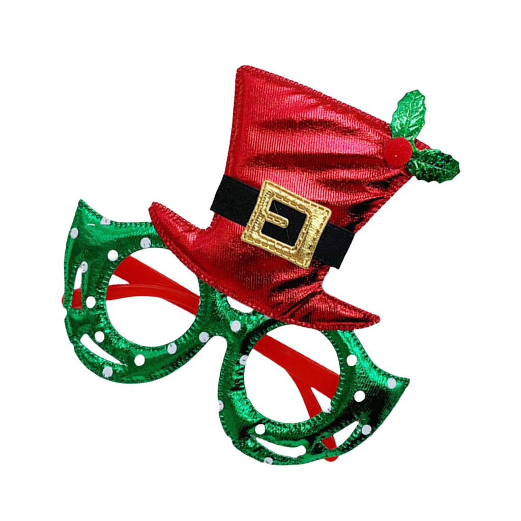 Christmas Glasses New Year Glasses Cartoon Christmas Party Decorations Christmas Gift Unique Take Photo Props