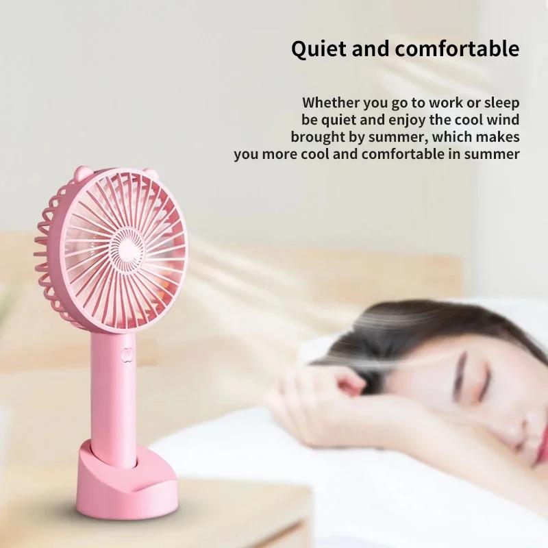 BreezeMate Pro | USB-C 3-Speed Pocket Fan – 360° Silent Cooling, 12H Runtime, Fast Charge for Office & Travel