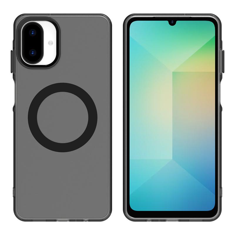Магнитная Адсорбция Беспроводная Зарядка Прозрачный Чехол Для Samsung Galaxy A07 Прозрачная Задняя Панель Для Samsung A07 Чехол Для Samsung A07