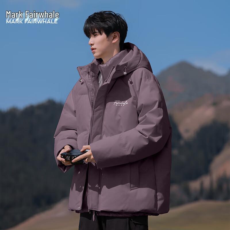 Mark Fairwhale Men's Hooded Padded Winter Jacket