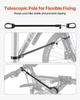 Bike Repair Stand 110 lb Adjustable Bicycle Maintenance Rack with Tool Tray