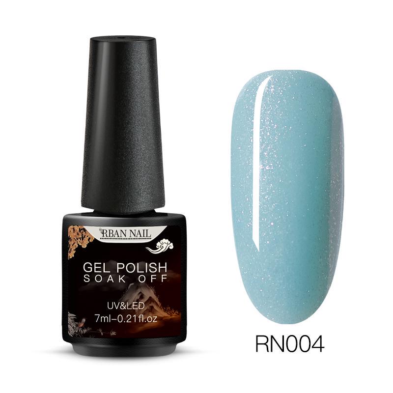 Mtssii Цветной УФ-светодиодный гель-лак серии Rainbow, 7 мл, долговечная краска для ногтей, гели для дизайна ногтей