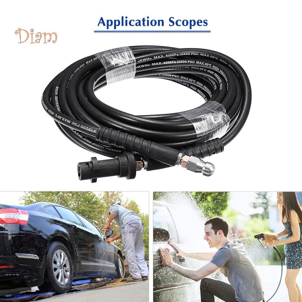Tenfyer Мойка высокого давления для мойки автомобилей Чистящий шланг для Karcher K2 K3 K4 K5