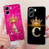 Для OPPO A6X A6 A6T Pro 4G 5G Модный чехол для телефона с буквой и короной Для Oppo A6x A 6 A6T Pro 4G Мягкие силиконовые TPU чехлы