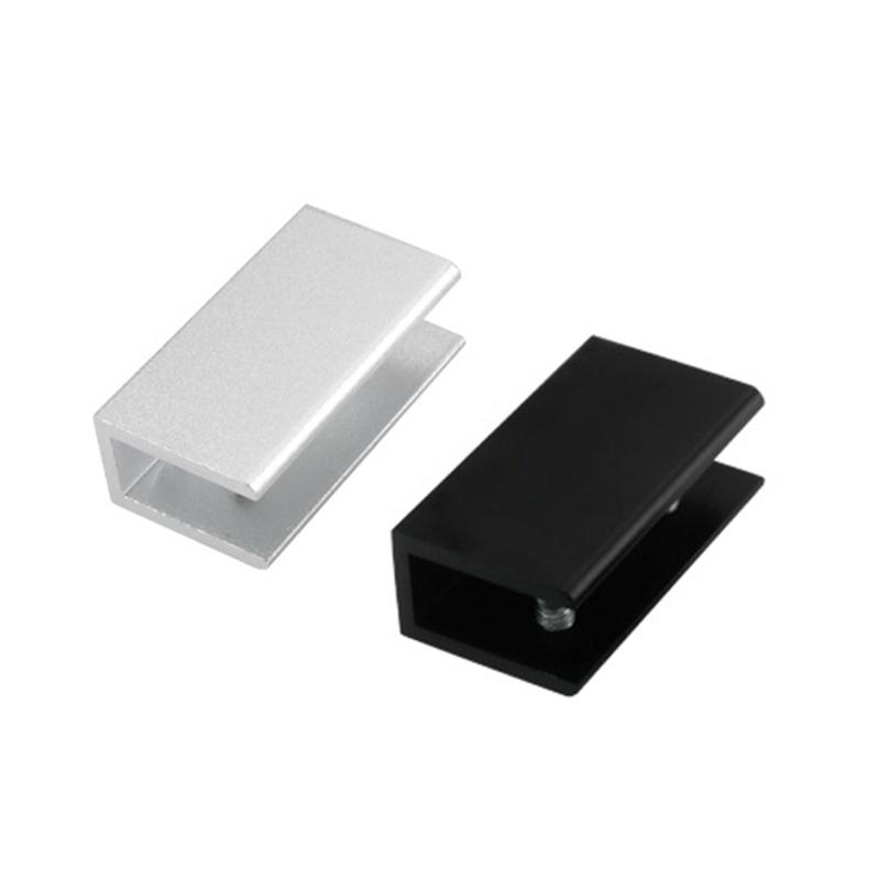 2 шт. Стеклянные полкодержатели Домашняя мебельная фурнитура Стекло Фиксирующие зажимы Фурнитура для ванной комнаты Гостиной