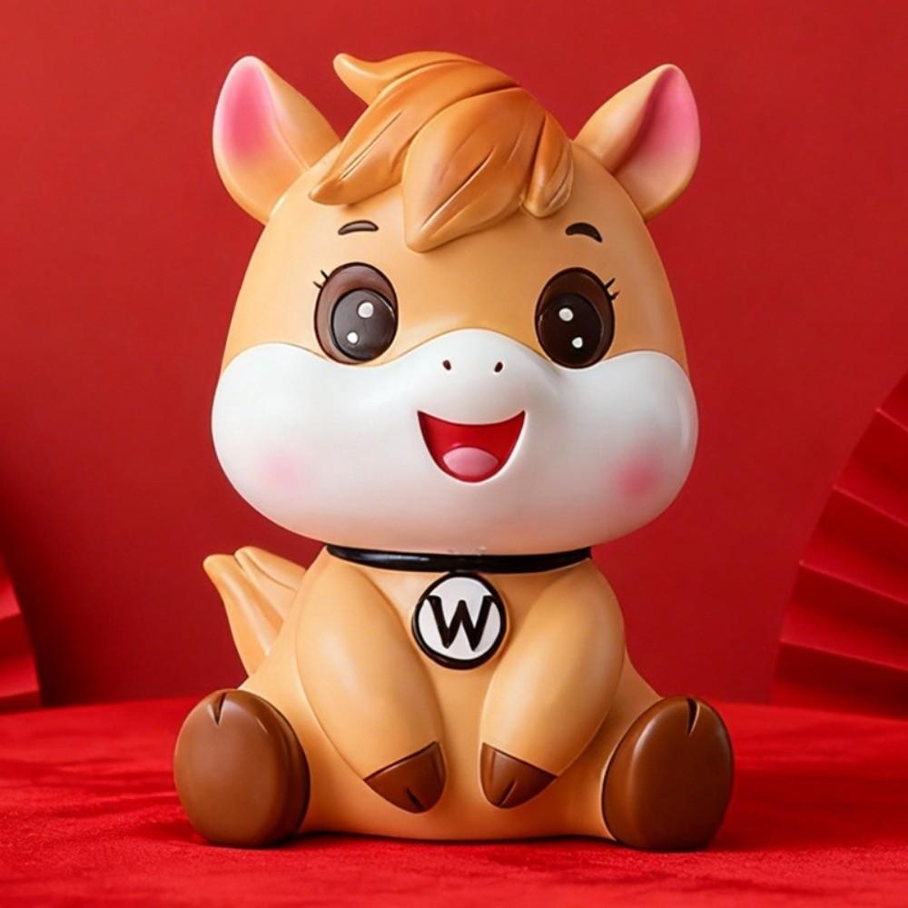 Анти-падение Копилка Год Лошади Декоративная Копилка-Лошадь Украшение Дети/Дети