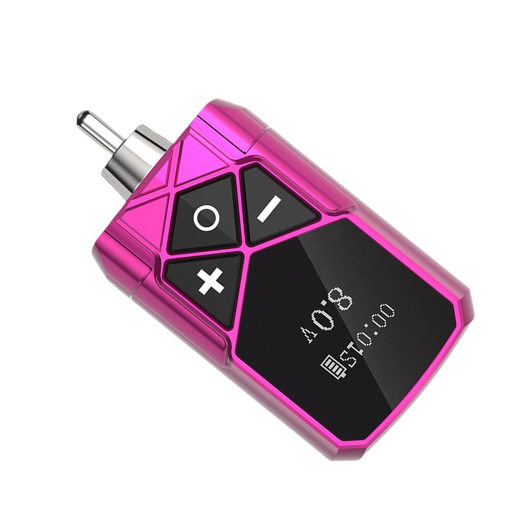 Татуированный блок питания Татуированная ручка Аккумулятор 2400 мАч Беспроводной Татуированный аккумулятор Блок питания RCA Интерфейс для художников