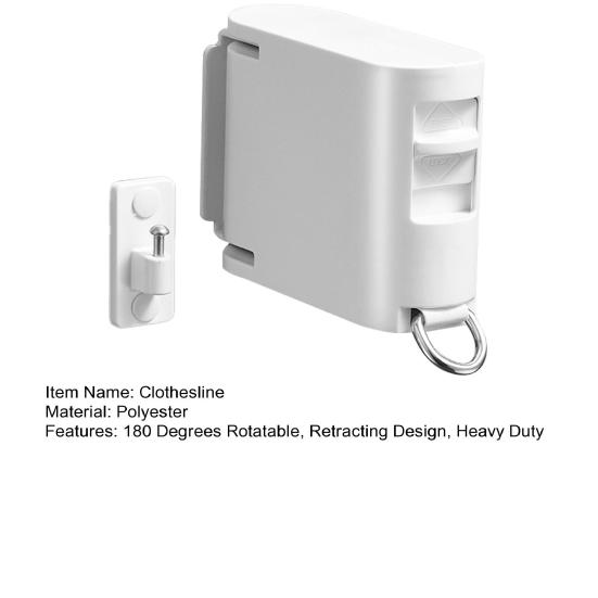 4.2M Настенная Выдвижная Сушилка для Белья Вращающаяся на 180 градусов Складная Невидимая