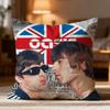 Модная наволочка O-OOasis Cushion Cover Мягкая Стирка Многоцелевая для Дивана Кровати Путешествий Офиса