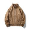 Американская ретро замшевая винтажная куртка Harrington G9 Верхняя одежда мужская Осень/Зима Экспортный товар из воловьей кожи Мужская одежда