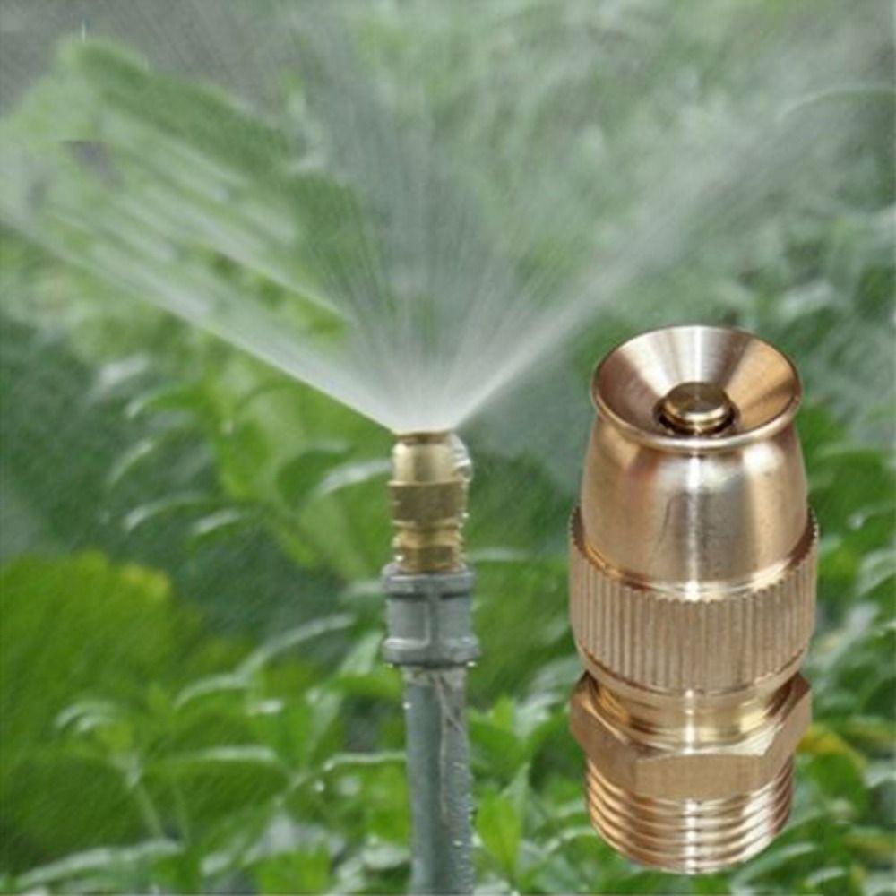 Латунная распылительная насадка для распыления воды, универсальный садовый распылитель, высококачественный распылитель воды
