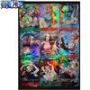 One Piece DIY Обезьяна Ророноа Зоро Д. Луффи Самоконтроль Коллекционирование Подпись Торговая Флэш-карта Аниме Мультфильм Милый Подарок 63*88мм