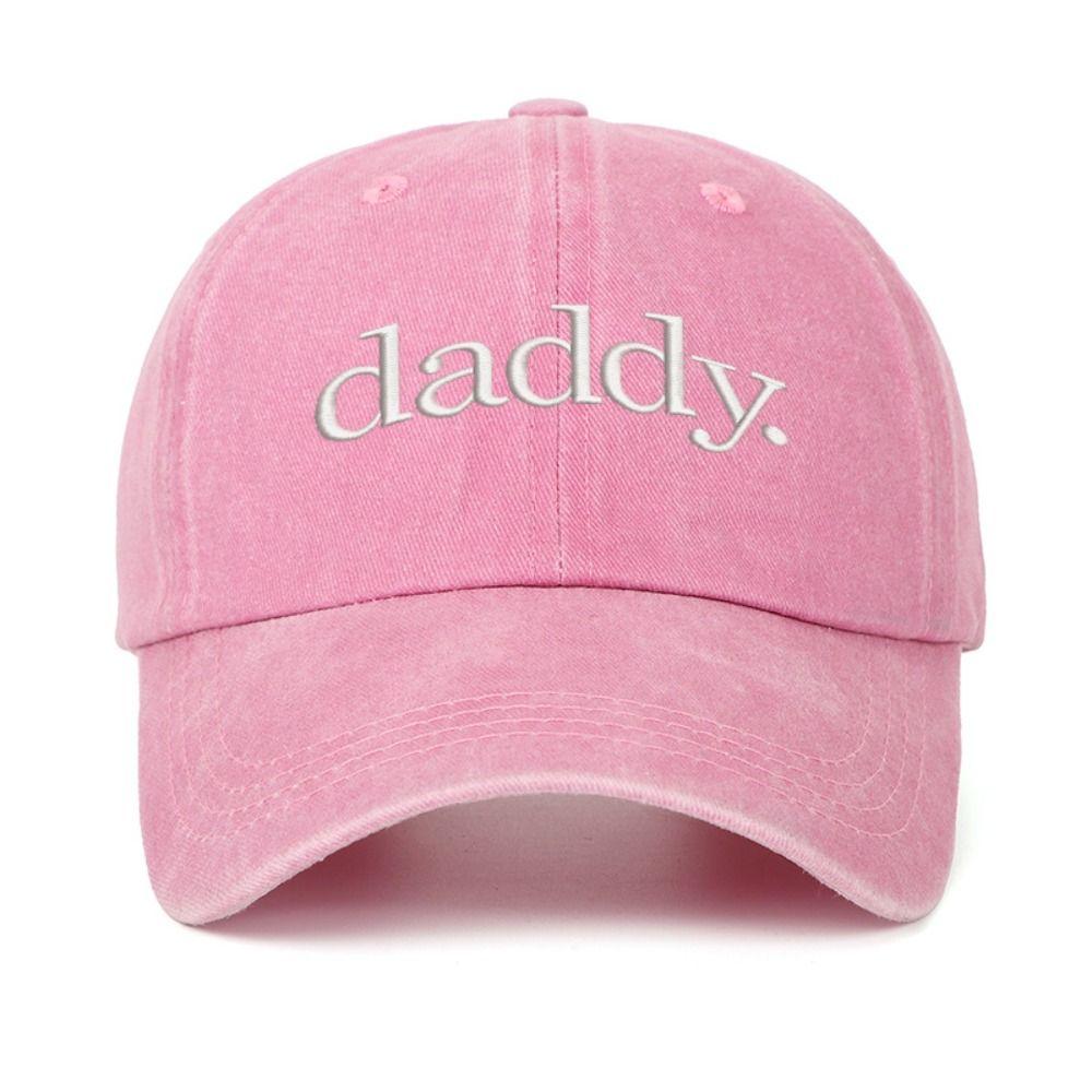 Adjustable daddy. Embroidery Caps Vintage Baseball Cap Fashion Sport Visors Cap Father's Gift