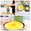 Multifunctional Vegetable Cutter Slicer Rotary Grater Scraping and Slicing Potato Radish Coarse Household Kitchen Tool Items